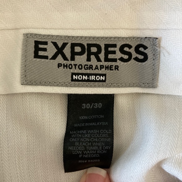 Express Photographer Dress Pants Size 30 x 30 - Picture 5 of 5